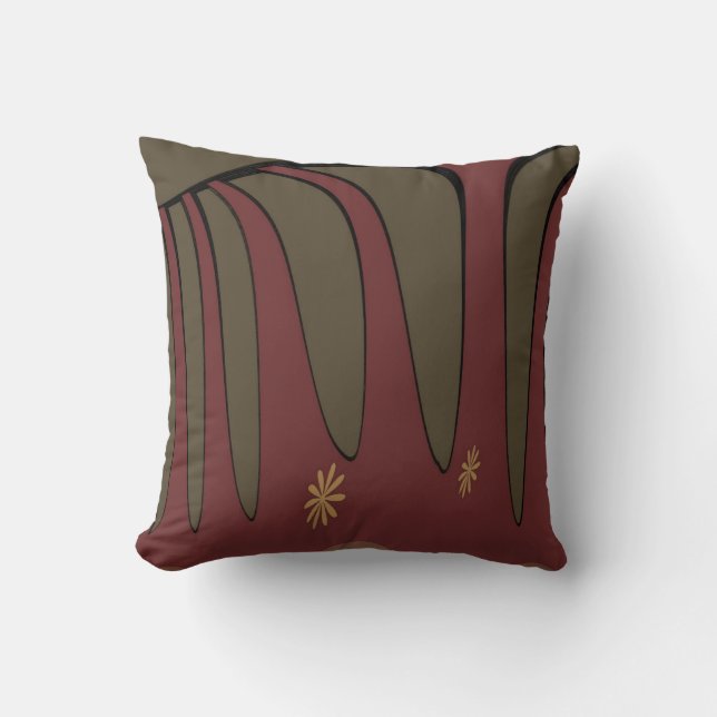 Coussin La verdure se reposent (Recto)