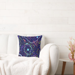 Coussin La vie dans l'espace