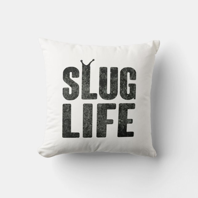 Coussin La vie de voyou de la vie de lingot (Recto)