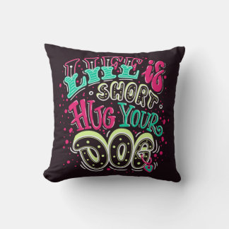 Coussin La Vie Est Un Petit Encarré Pour Votre Chien