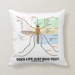 Coussin La vie vous branche-t-elle juste sur table