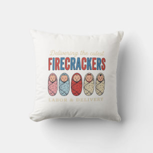 Coussin Laboratoire & Accouchement Pétards Infirmière Mign