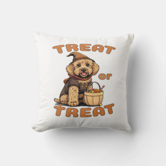 Coussin Labradoodle Halloween Dog Costume �Treat or Treat�