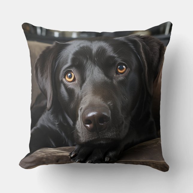 Coussin Labrador Love (Recto)