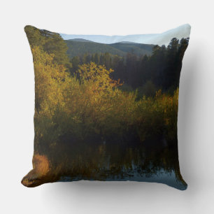 Coussin Lac Sprague à l'automne
