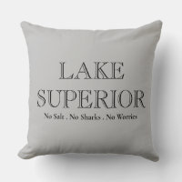LAC SUPÉRIEUR, pas de requins, pas de sel, pas de 