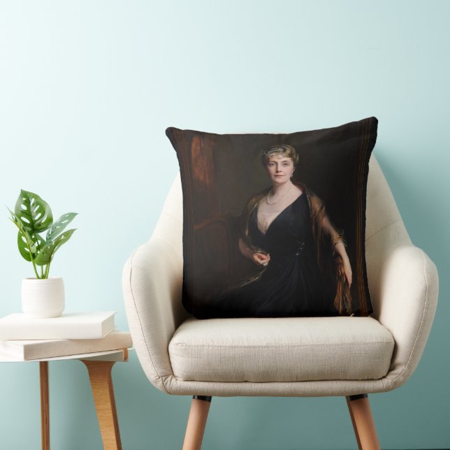 Coussin Lady Orr-Lewis par Philip Alexius de László (Chaise)