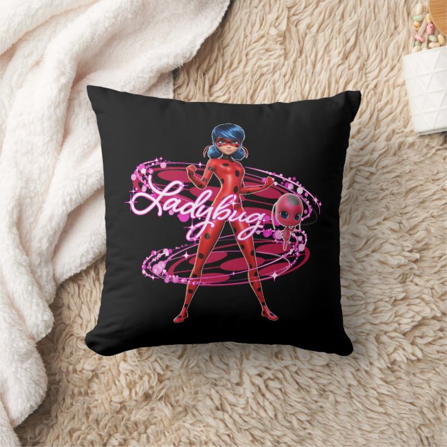 Coussin Ladybug et Tikki Graphic (Couverture)