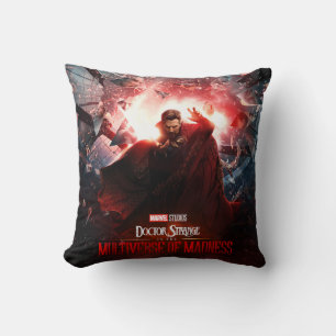 Coussin L'affiche du Docteur Strange dans le multivers de