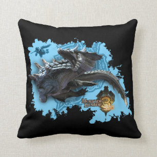 Coussin Lagiacrus chassant le chasseur