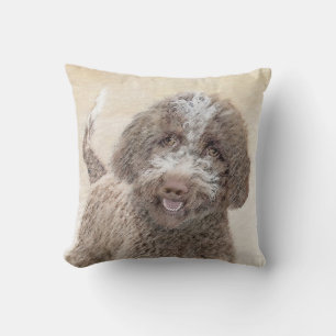 Coussin Lagotto Romagnolo Peinture - Cute Original Chien A