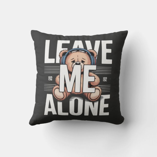 Coussin LAISSE-MOI TRanquille (Verso)