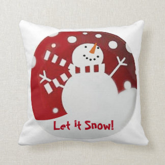 Coussin Laissez lui neiger !