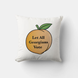 Coussin Laissez tous les Georgiens voter
