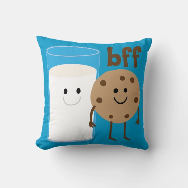 Coussin Lait et biscuits BFF (Recto)