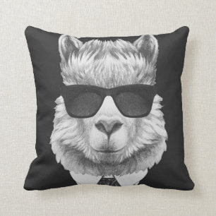 Coussin Lama chic