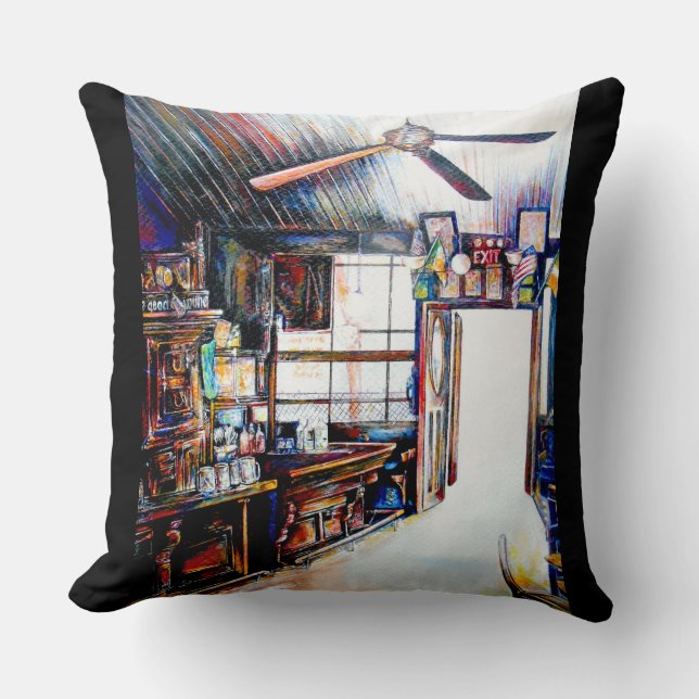 Coussin L'amour n'est pas un mur, c'est un pont (Recto)