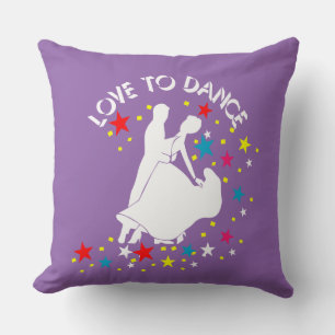 Coussin L'amour pour la danse