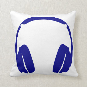 Coussin Lancement des écouteurs (bleu foncé)