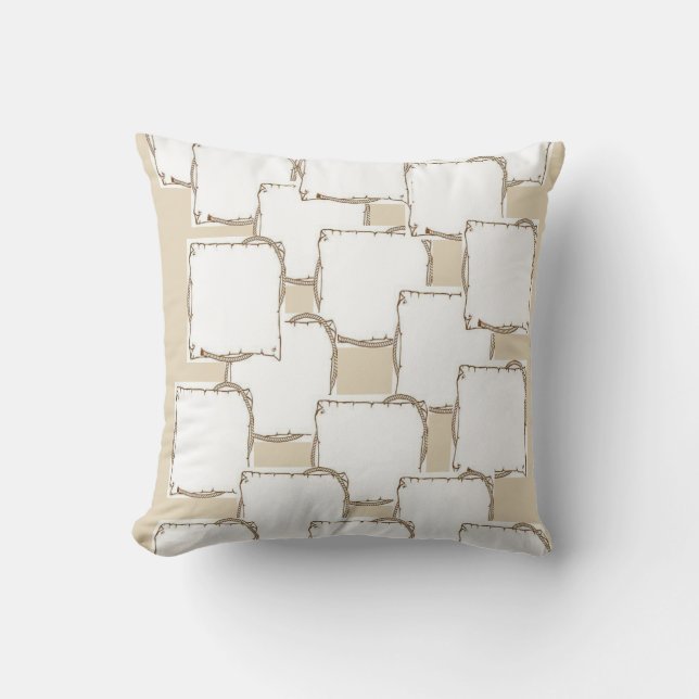 Coussin lancer la corde d'oreiller (Recto)