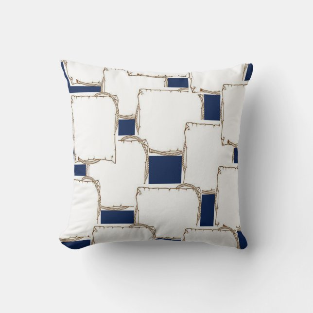 Coussin lancer la corde d'oreiller (Recto)