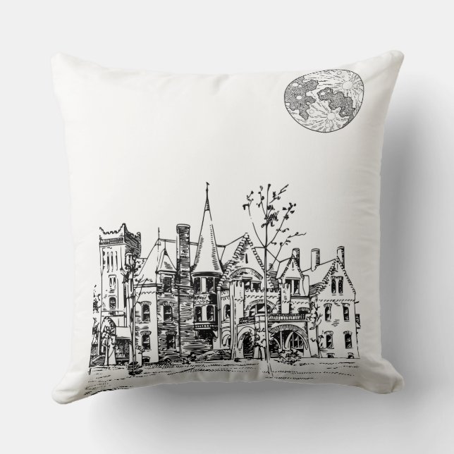 Coussin Lancer l'oreiller (Verso)