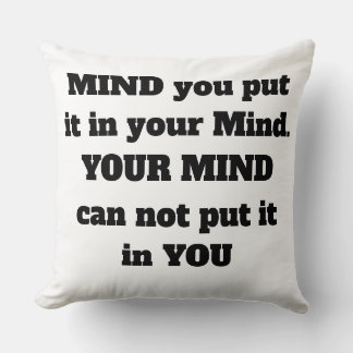 Coussin Lancer l'oreiller