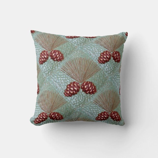 Coussin Lancer l'oreiller avec l'impression Pinecone (Recto)