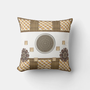 Coussin Lancer l'oreiller Brown
