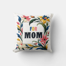 Lancer l'oreiller pour maman