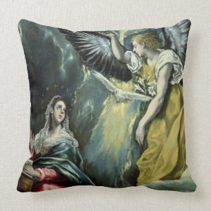 Coussin L'annonce, c.1575 (huile sur la toile)
