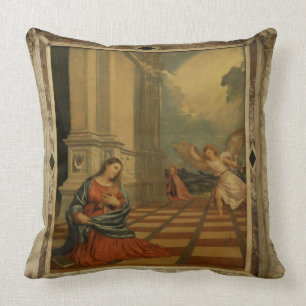 Coussin L'annonce de Malchiostro, c.1520 (huile sur le