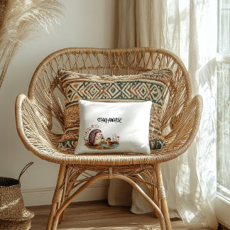 Coussin LanternPond Pals Hérisson de la forêt Canard 