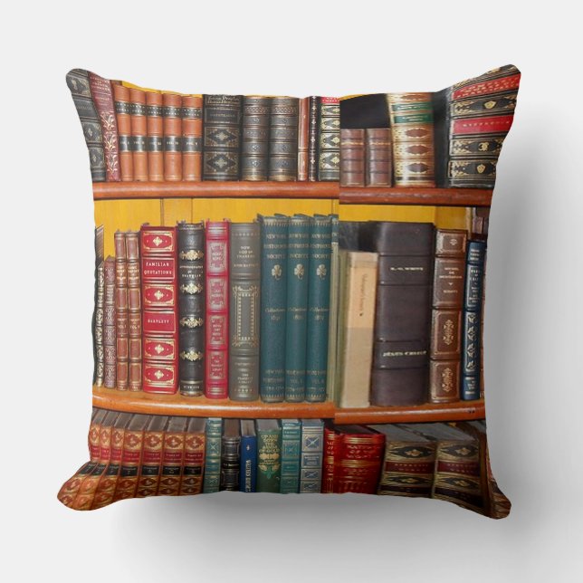 Coussin L'antiquité réserve le carreau (Recto)