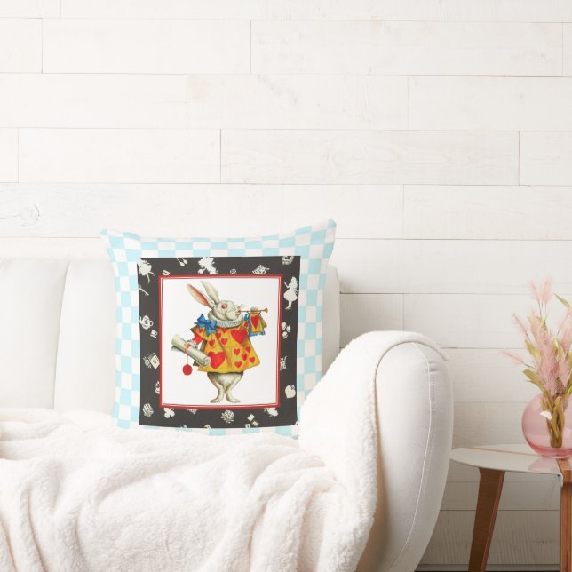 Coussin Lapin blanc 2 (Canapé)