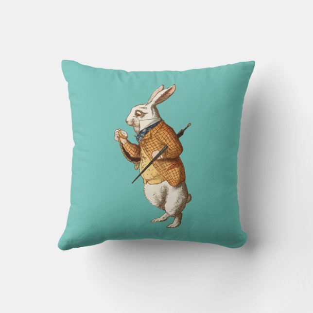 Coussin Lapin blanc (Alice's Adventures in Wonderland) (Verso)