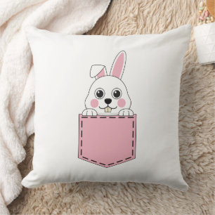 Coussin Lapin de compagnie