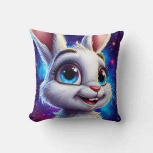 Coussin 🐰 Lapin de dessin animé mignon au charme doux et