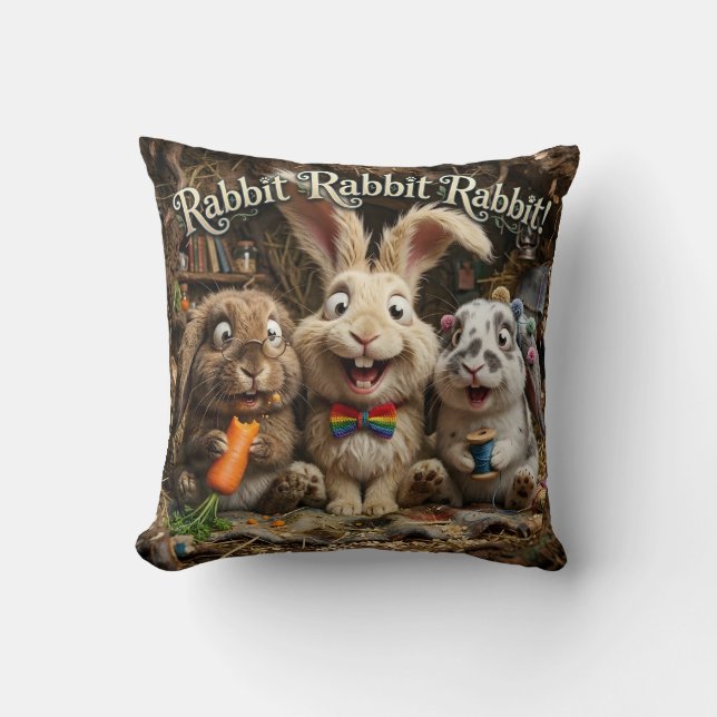 Coussin Lapin Lapin Lapin (Recto)