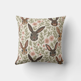 coussin lapin mignon