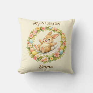 Coussin Lapin Vintage Mon Premier Pâques