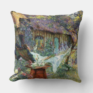 Coussin "L'après-midi tape"