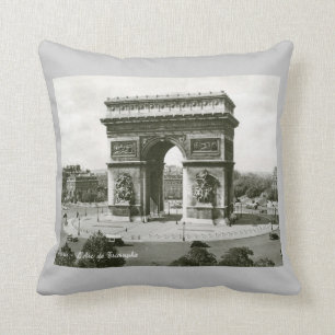 Coussin L'Arc de Triomphe, cru de Paris France