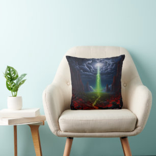 Coussin l'arrivée des aliens