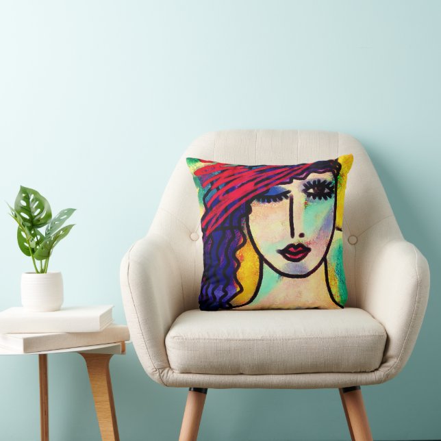 Coussin L'art Abstrait (Chaise)