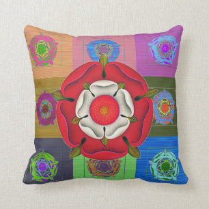 Coussin L'art de bruit Tudor s'est levé