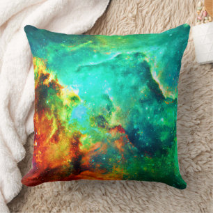 Coussin L'art de la toile galaxie
