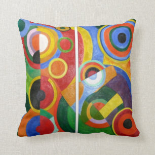 Coussin L'art Robert Delaunay : Rythme