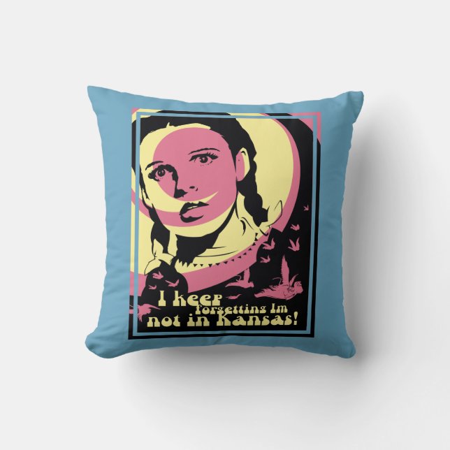 Coussin L'Assistant D'Oz™ | Je ne suis pas au Kansas (Recto)