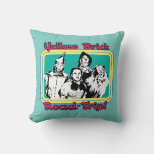 Coussin L'Assistant D'Oz™   Route en brique jaune!